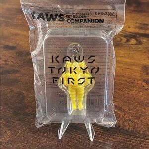 KAWS Yellow Companion Keychain